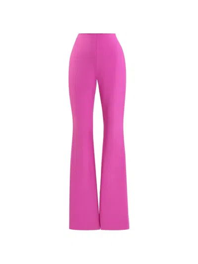 Saiid Kobeisy Straight-cut Trousers In Pink