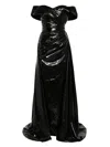 Saiid Kobeisy Strapless Long Dress In Black