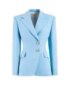 Saiid Kobeisy Tailored Jacket In Blue
