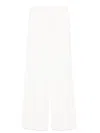 Saiid Kobeisy Wide-leg Tailored Pants With Practical Pockets In White