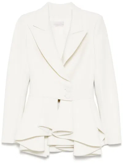 Saiid Kobeisy Tailored Set In White