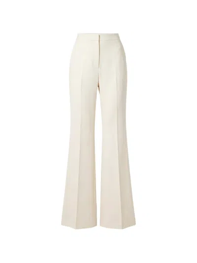 Saiid Kobeisy Tailored Wide-leg Trousers In White