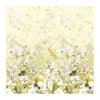 Saiid Kobeisy Tropical Flower Print Chiffon Silk Scarf In Yellow