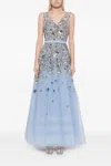 Saiid Kobeisy Bead-embellished Tulle Gown In Multi
