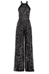 Saiid Kobeisy Tulle Beaded Jumpsuit With Halter Neckline
