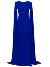 Saiid Kobeisy V-neck Kaftan In Blue