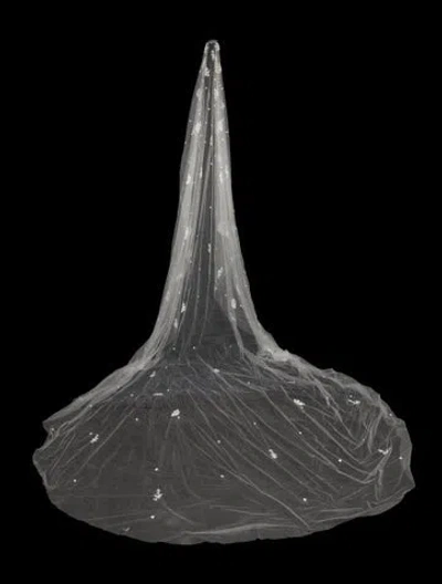 Pre-owned Saiid Kobeisy White Viel W/tags