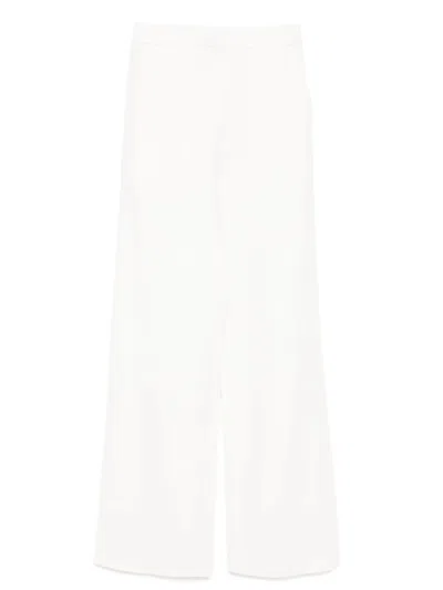 SAIID KOBEISY WIDE-LEG TAILORED PANTS WITH PRACTICAL POCKETS