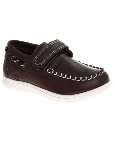 Sail Kids' Little Boys Ship Boat Lightweight Shoes In Brown