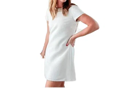 Sail To Sable Allie Bow Back Dress In Ivory In Multi