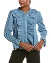 Sail To Sable Blouse In Blue