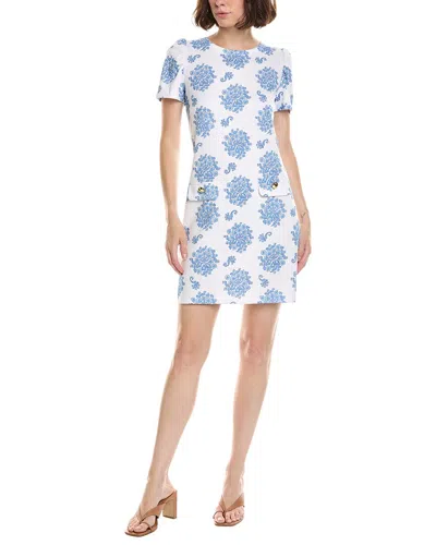 Sail To Sable Button Front Shift In Blue