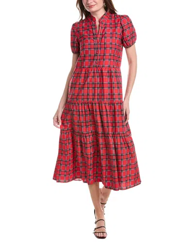 Sail To Sable Button Front Shirtdress In Burgundy