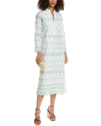 Sail To Sable Caftan In Green
