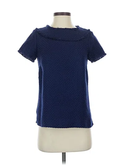 Pre-owned Sail To Sable Cardigan Sweater In Blue