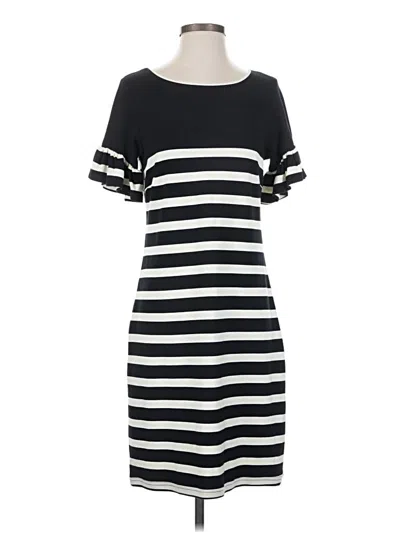 Pre-owned Sail To Sable Casual Dress In Black