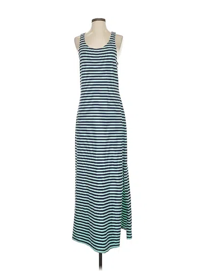 Pre-owned Sail To Sable Casual Dress In Blue