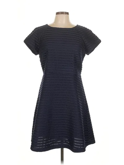 Pre-owned Sail To Sable Casual Dress In Blue