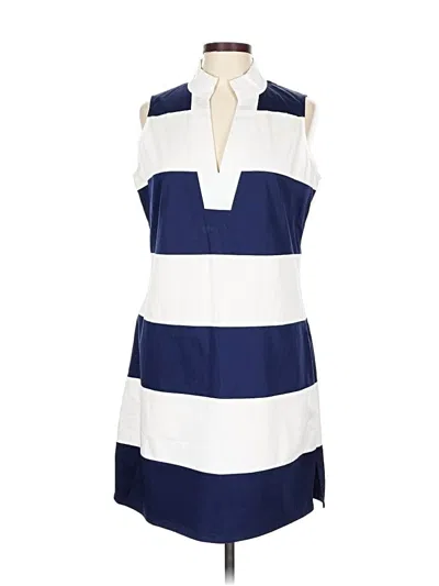 Pre-owned Sail To Sable Casual Dress In Blue