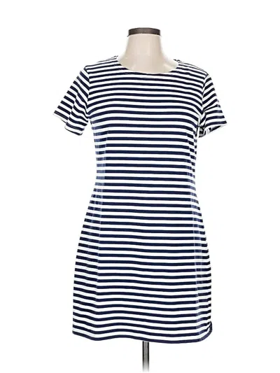 Pre-owned Sail To Sable Casual Dress In Blue