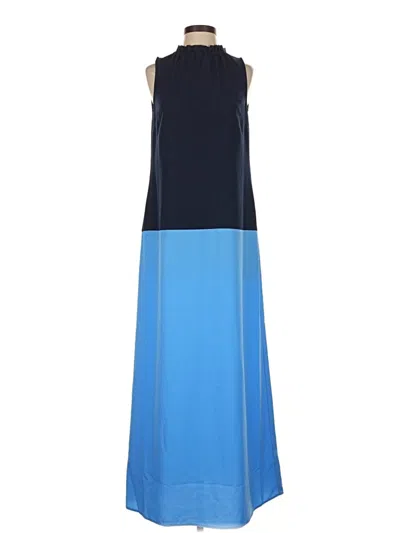 Pre-owned Sail To Sable Casual Dress In Blue