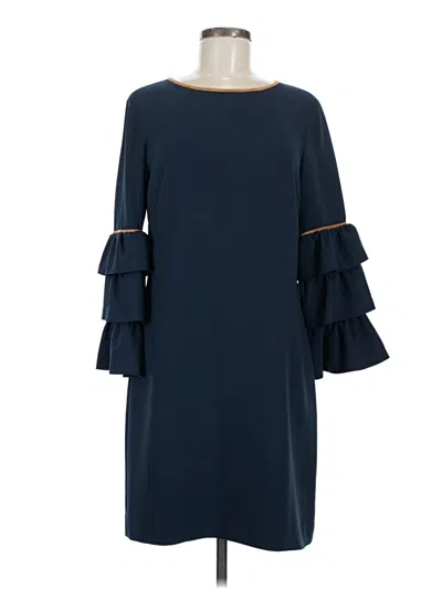 Pre-owned Sail To Sable Casual Dress In Blue