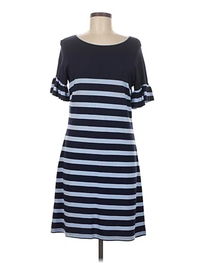 Pre-owned Sail To Sable Casual Dress In Blue