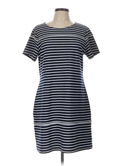 Pre-owned Sail To Sable Casual Dress In Blue
