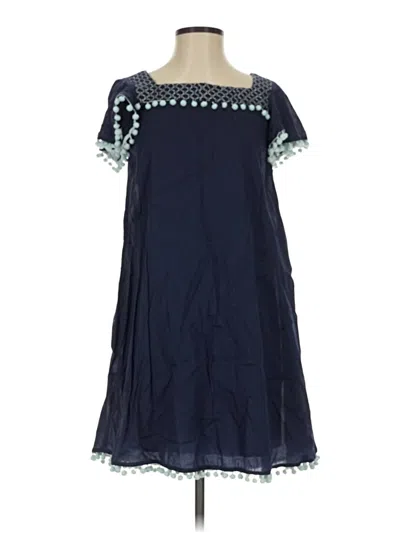 Pre-owned Sail To Sable Casual Dress In Blue