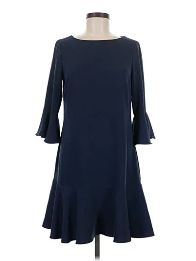 Pre-owned Sail To Sable Casual Dress In Blue