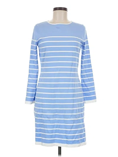 Pre-owned Sail To Sable Casual Dress In Blue