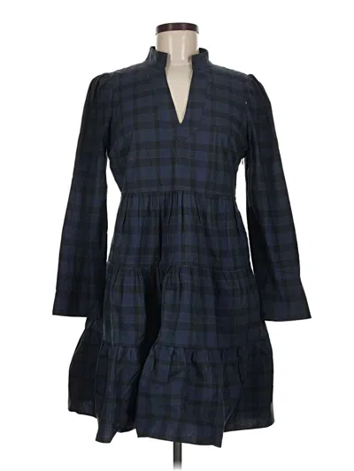 Pre-owned Sail To Sable Casual Dress In Blue
