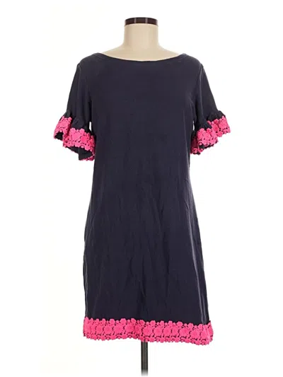 Pre-owned Sail To Sable Casual Dress In Blue