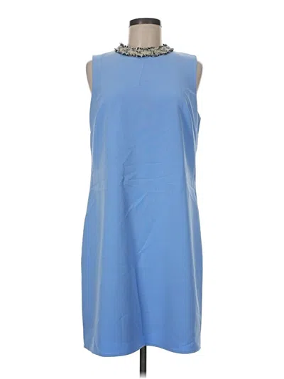Pre-owned Sail To Sable Casual Dress In Blue