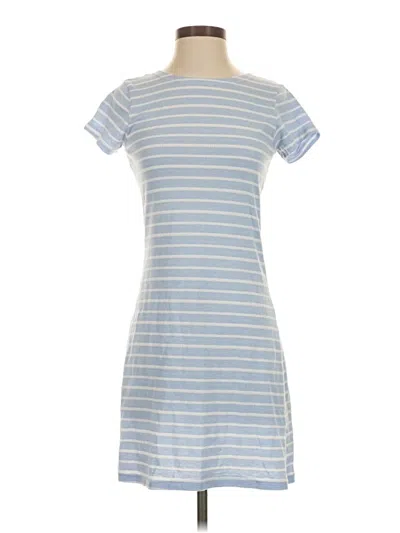 Pre-owned Sail To Sable Casual Dress In Blue