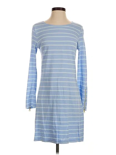 Pre-owned Sail To Sable Casual Dress In Blue