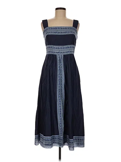 Pre-owned Sail To Sable Casual Dress In Blue