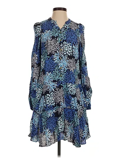 Pre-owned Sail To Sable Casual Dress In Blue