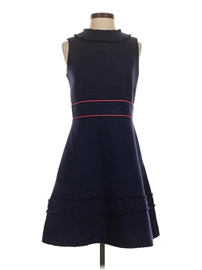 Pre-owned Sail To Sable Casual Dress In Blue