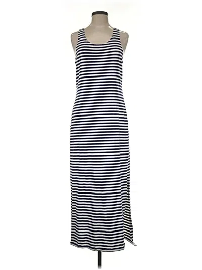 Pre-owned Sail To Sable Casual Dress In Blue