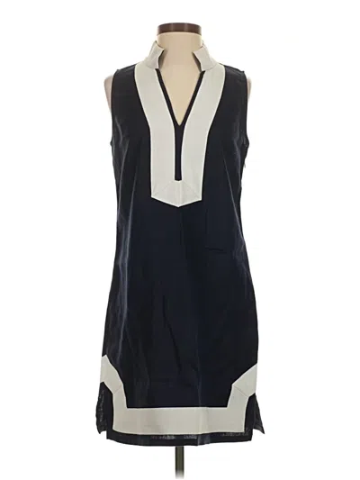 Pre-owned Sail To Sable Casual Dress In Blue