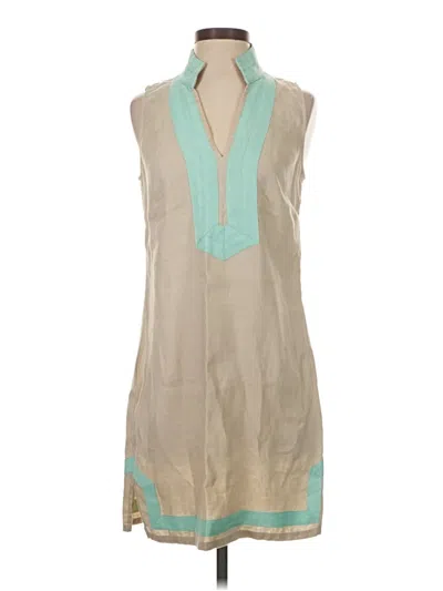 Pre-owned Sail To Sable Casual Dress In Brown