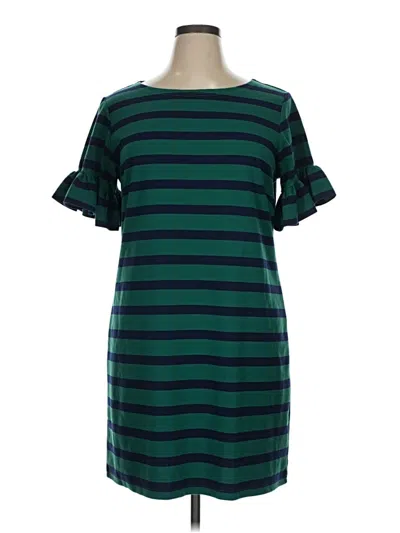 Sail To Sable Casual Dress In Green