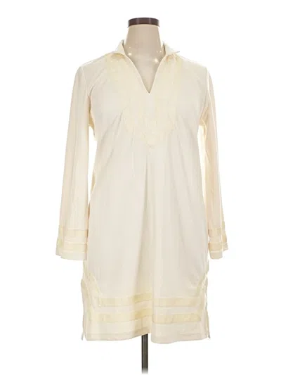 Sail To Sable Casual Dress In Ivory