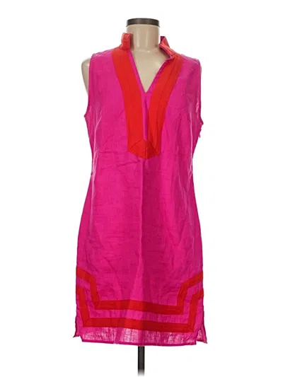 Pre-owned Sail To Sable Casual Dress In Pink