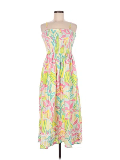 Pre-owned Sail To Sable Casual Dress In Pink