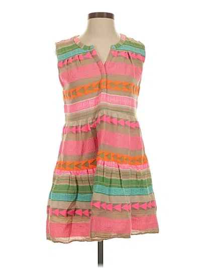 Pre-owned Sail To Sable Casual Dress In Pink