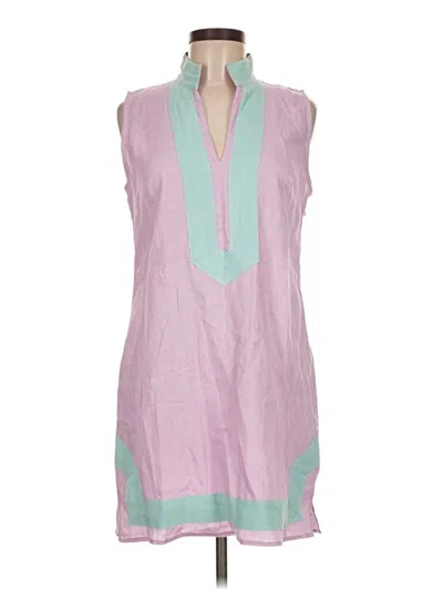 Pre-owned Sail To Sable Casual Dress In Purple