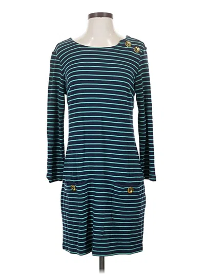 Pre-owned Sail To Sable Casual Dress In Teal