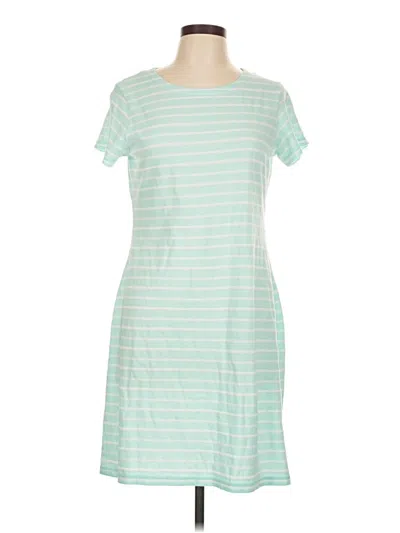 Pre-owned Sail To Sable Casual Dress In Teal